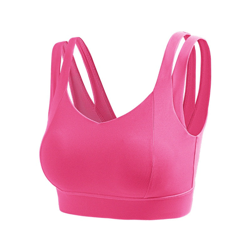 High-impact Resistant Fake Two-piece Fitness Yoga Vest