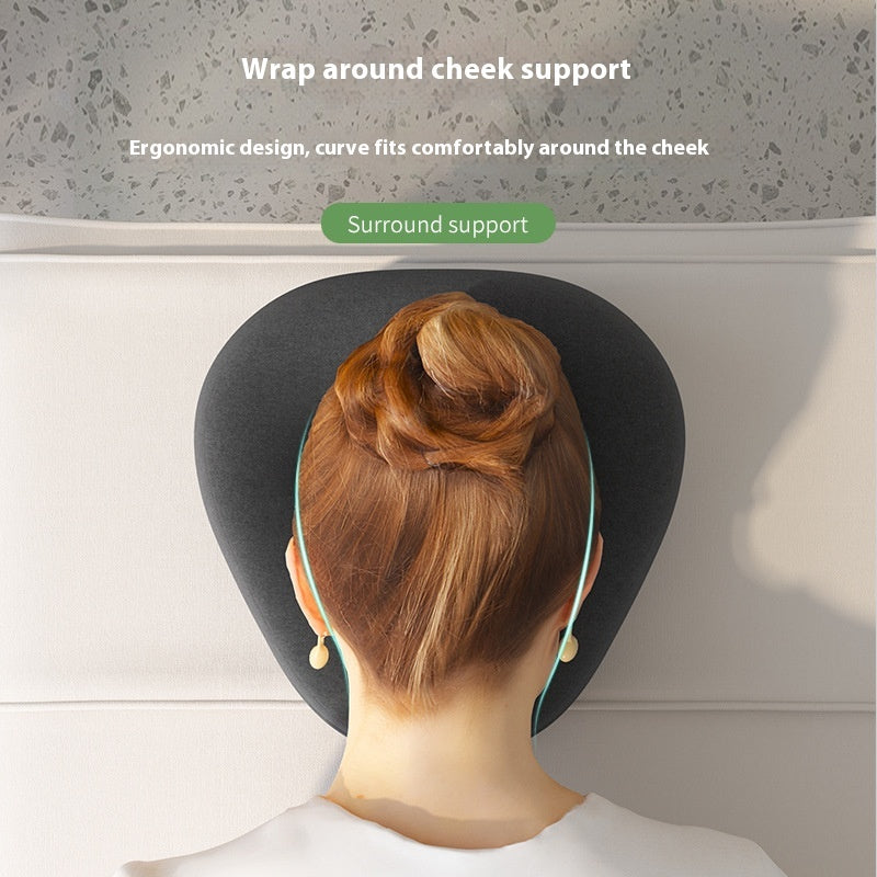 Household Massage Face Pillow Face Pad Bed Hole Flap Hole Comfortable Breathable Memory Foam