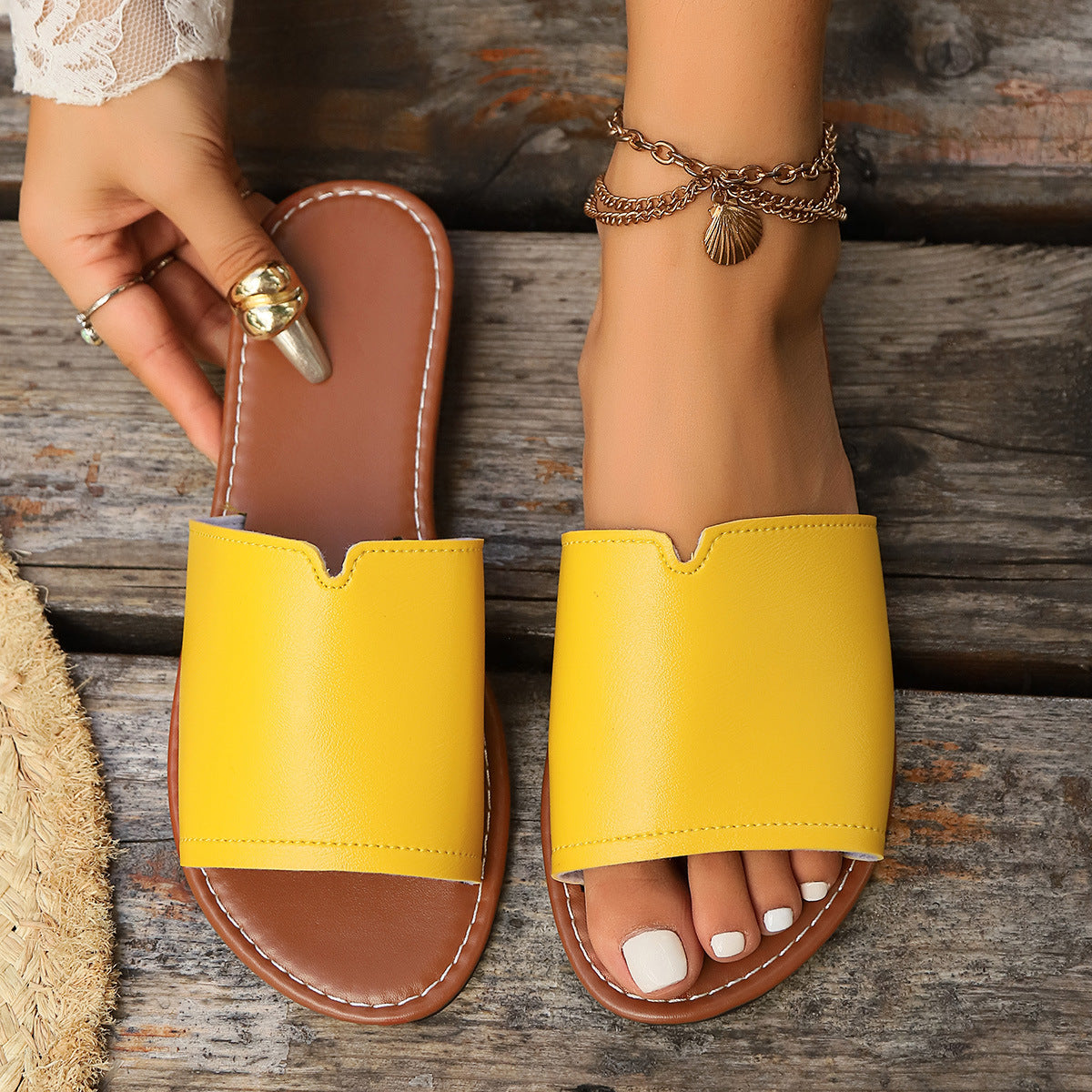 SpringSummer New Arrival Womens Slide Sandals