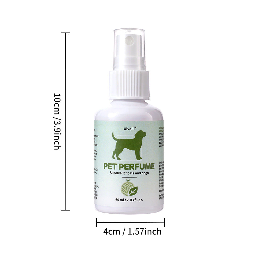 Pet Deodorizing Spray Perfume
