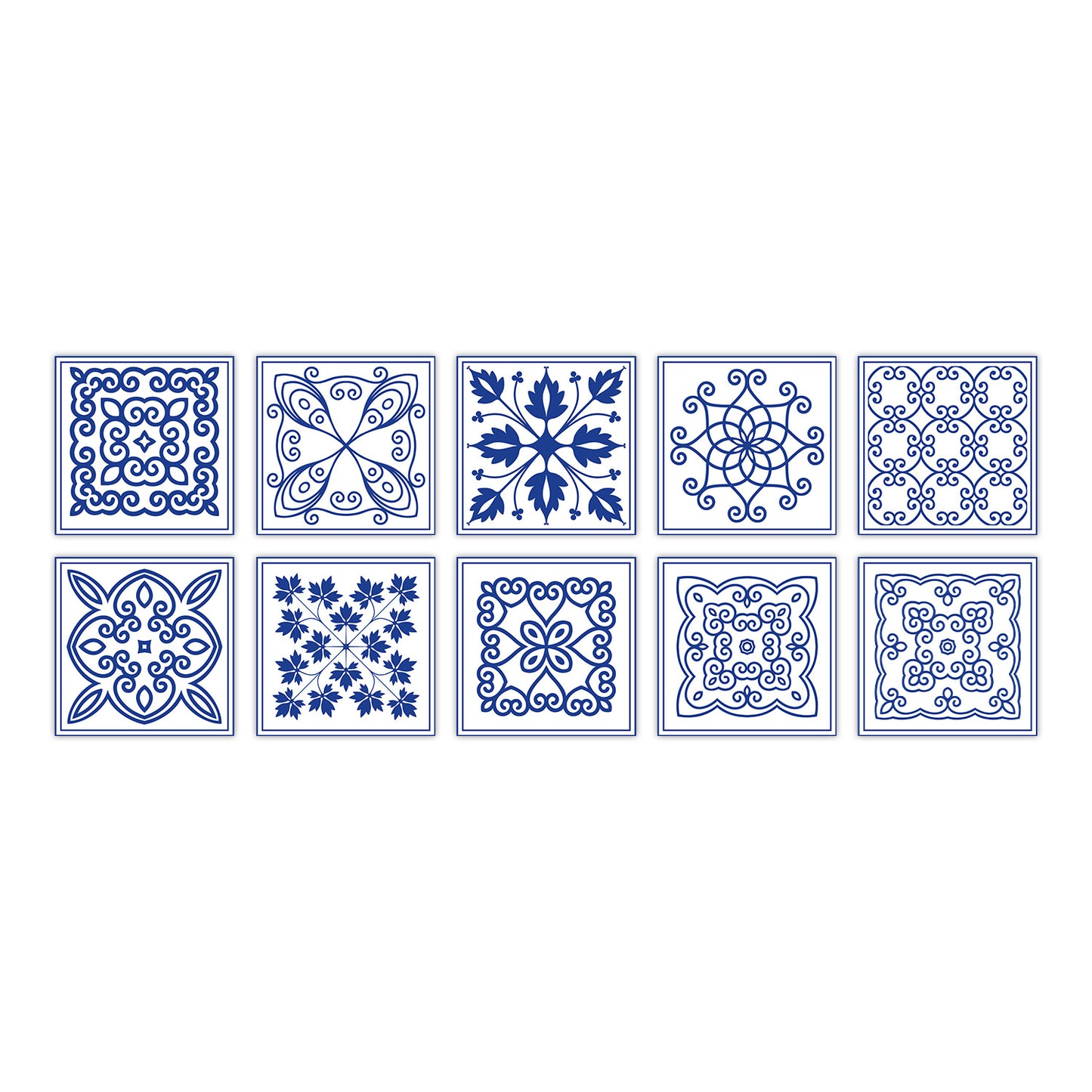 Kitchen Oil- And Water-Resistant Wall Stickers Imitating Tiles