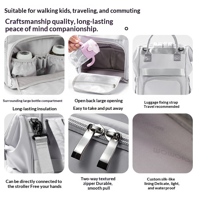 Multifunctional Lightweight Backpack For Home Storage
