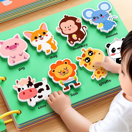 Paste-book Busy Book Childrens Treasure Crafts