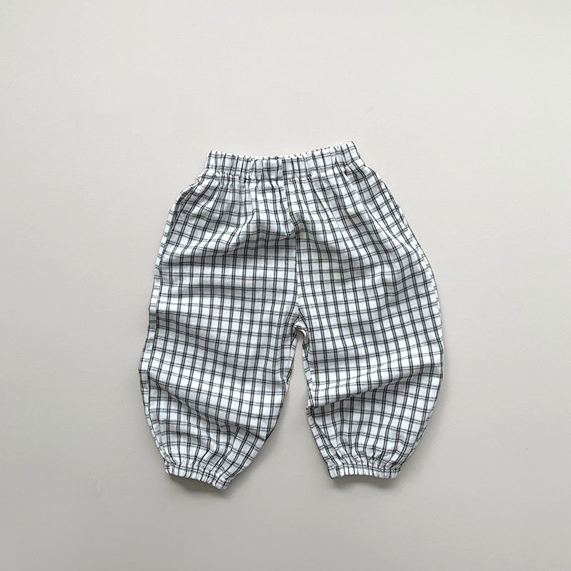 Anti Mosquito Pants Children's Summer Thin Outerwear Pants Boys And Girls Korean Style