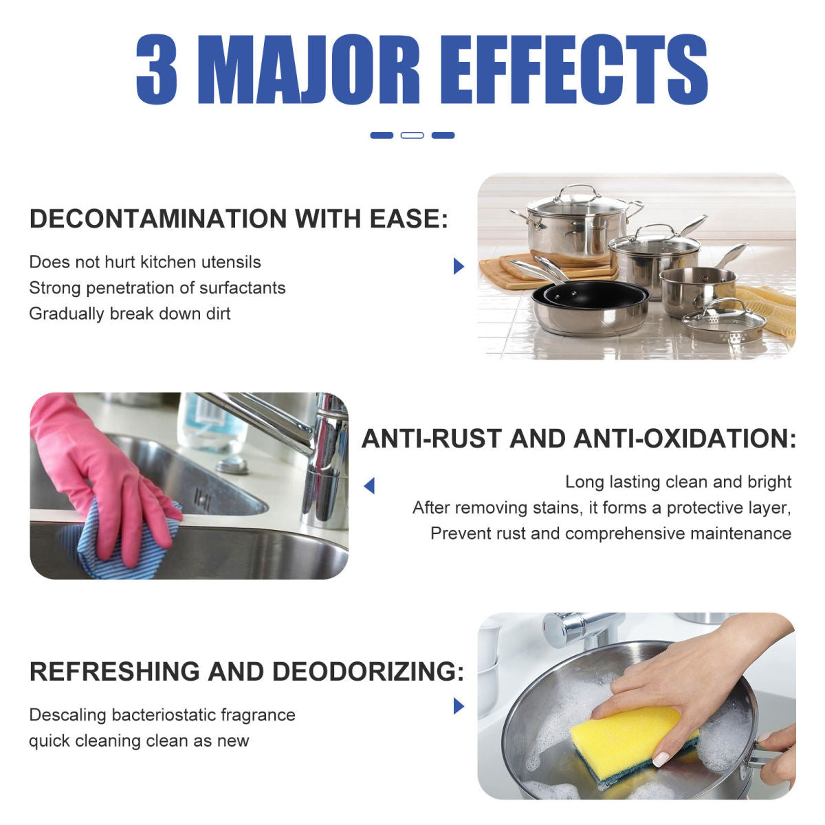 Jue-Fish Kitchen Grease Foam Cleaner For Range Hoods, Stovetops, Exhaust Pipes, Walls, And Kitchen Utensils