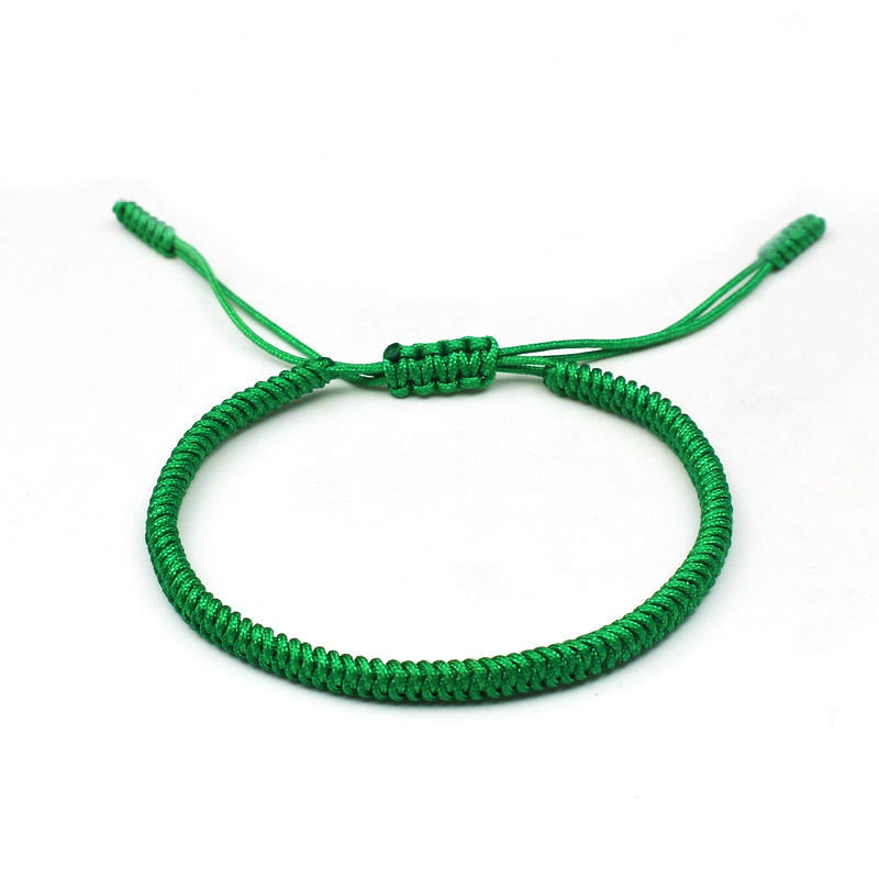 Best Seller In Europe And America Handmade Woven Jin Gang Knot Red Rope Bracelet