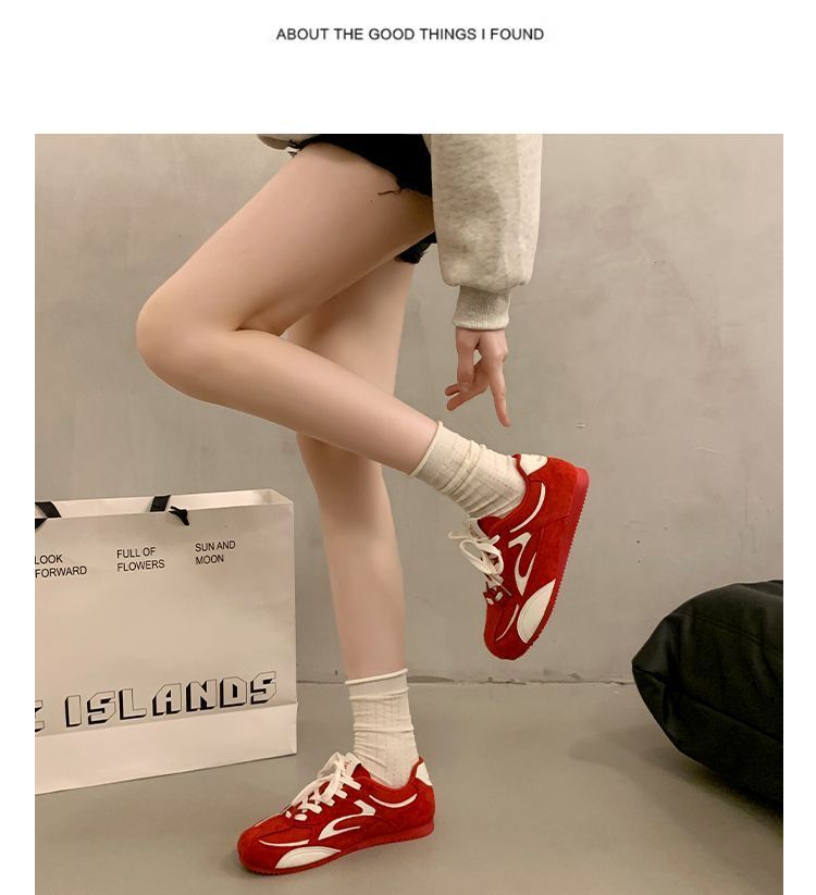 2026 New Summer Women Flat German Trainers, Thin Breathable Mesh Casual Skate Sneakers, Popular  Shoes