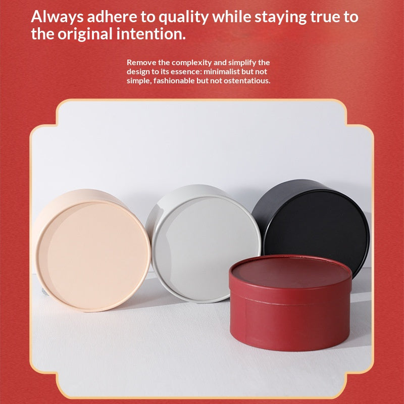 Supply Of Round Boxes And Minimalist Gift Paper Tubes