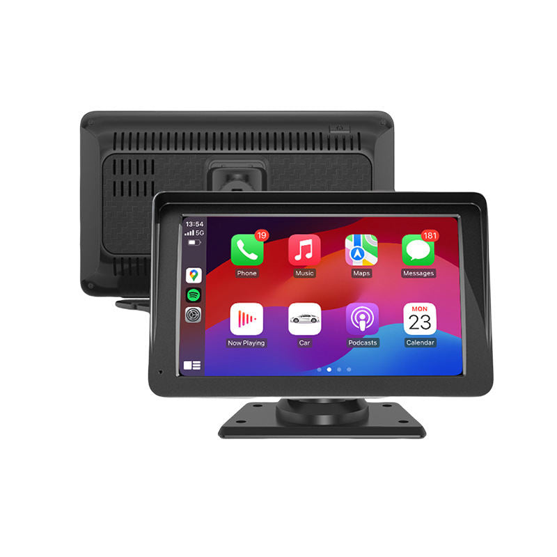 Portable 7-inch In-car Smart Screen With Wireless CarPlay