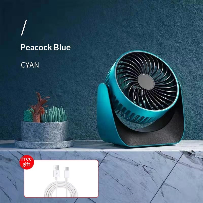 USB-charging High-wind-speed Touch-sensitive Silent Desktop Fan
