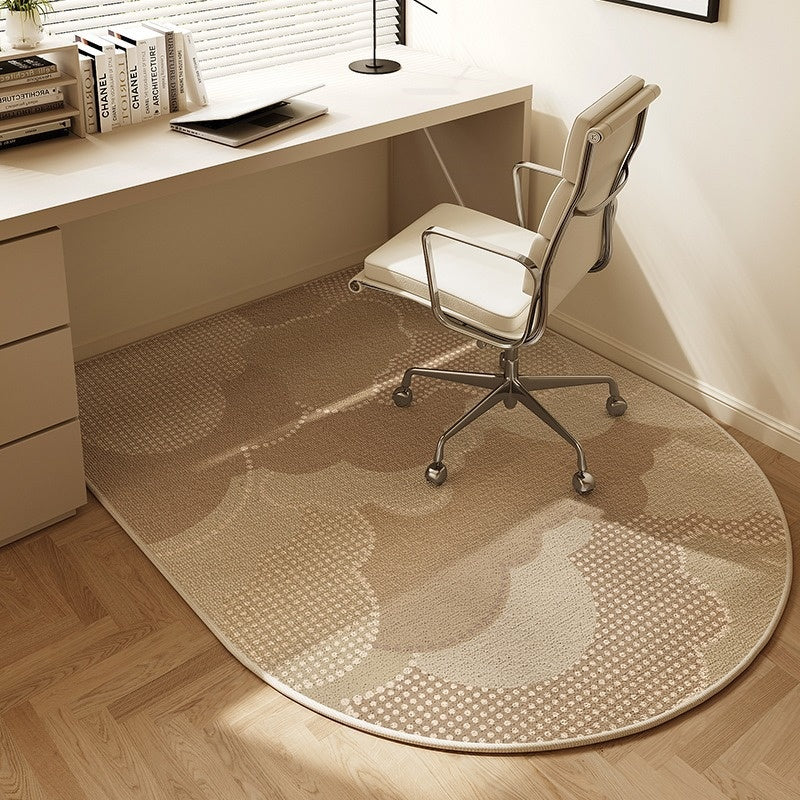 Anti-slip Home Curved Rug For Computer Chairs
