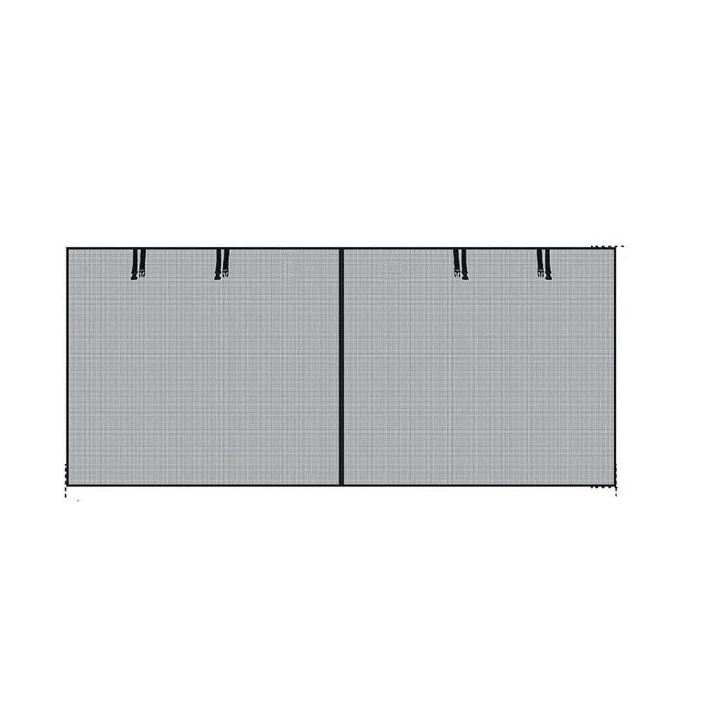 Magnetic Screen Door, Fiberglass Door Screen With No Gap,  Modern Style,  For Kitchen, Entrance, Christmas Gifts, Black, 400X200cm