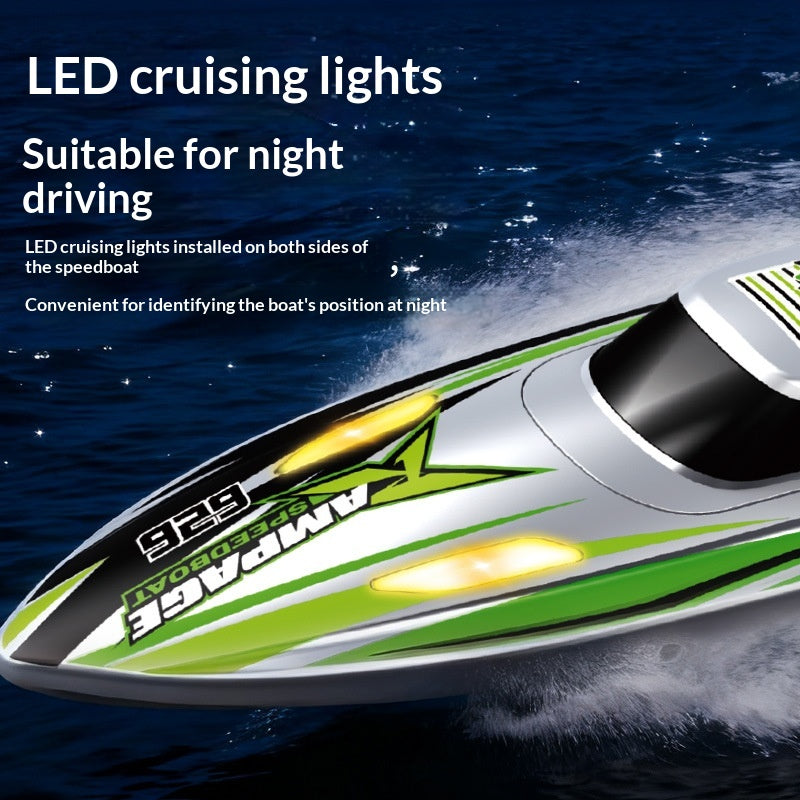 Remote-controlled Boat Charging Racing Electric Remote-controlled Speedboat