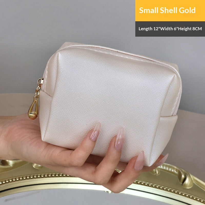 Simple-style Womens Makeup Bag Compact