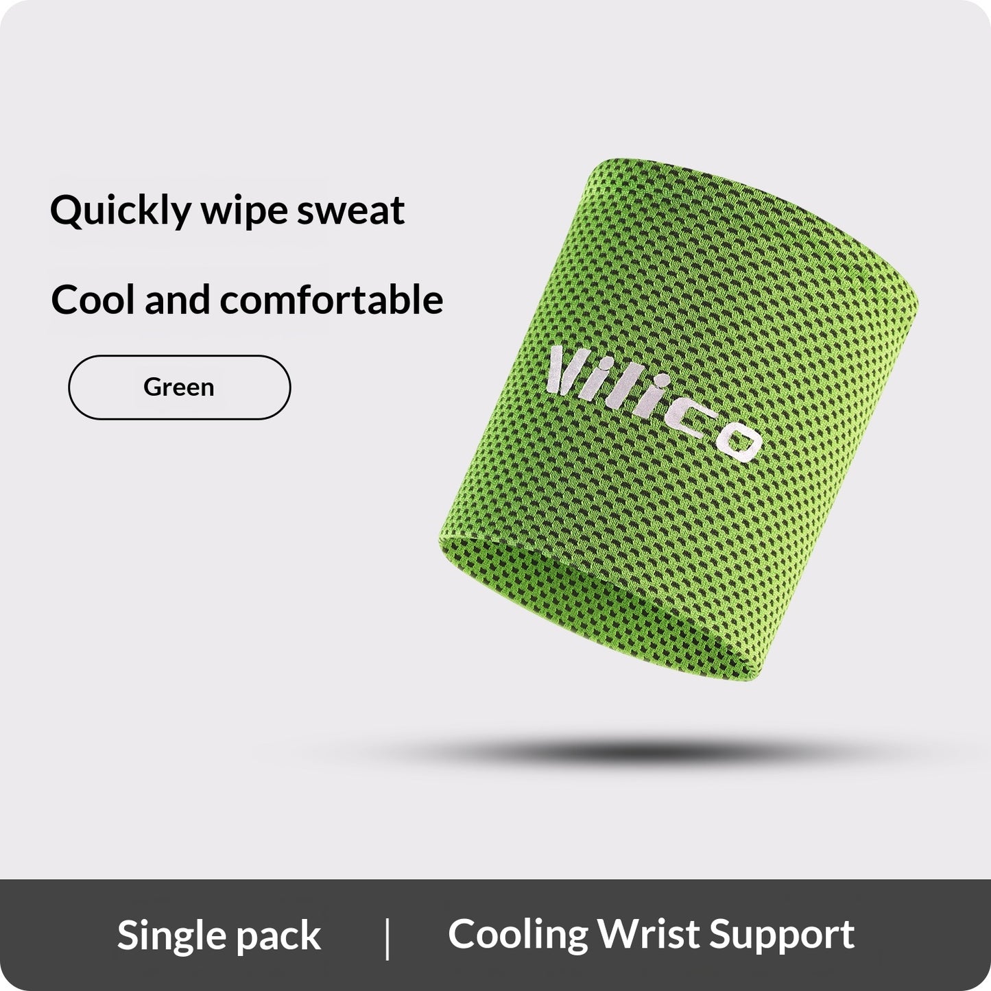 Sweat-absorbing Cooling Non-slip Breathable Sweat-wiping Wristband