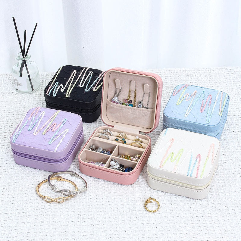 Earring Necklace And Ring Organizer For Home And On The Go