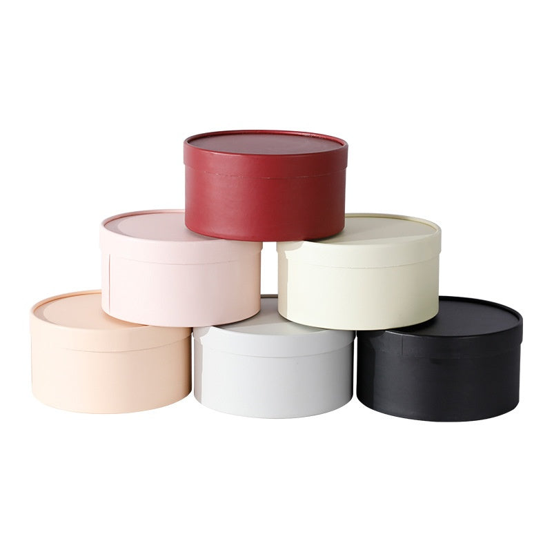 Supply Of Round Boxes And Minimalist Gift Paper Tubes