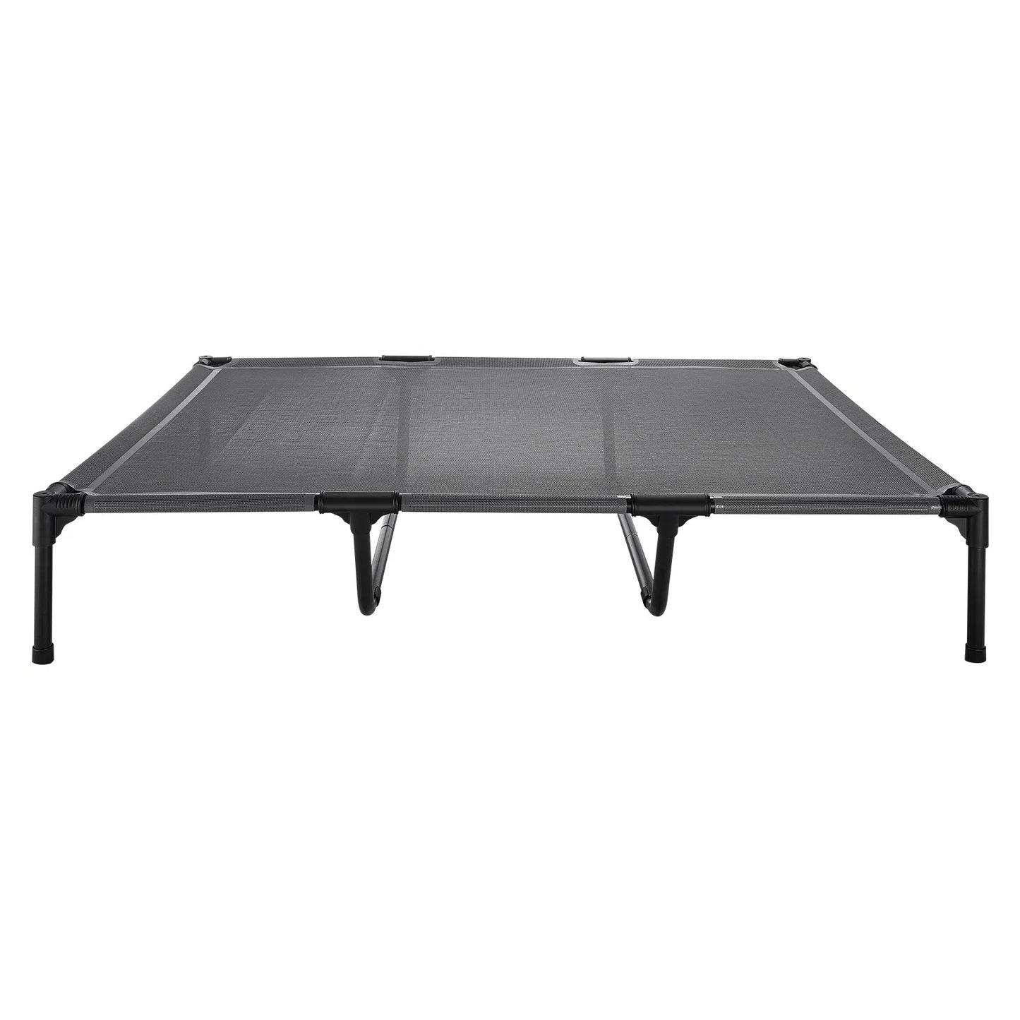 Elevated Dog Bed For Large Dogs XL, Raised Dog Cot With Heavy Duty Steel Frame, Breathable Teslin Mesh Cooling Dog Bed, Indoor & Outdoor Portable Hammock Pet Bed, Grey