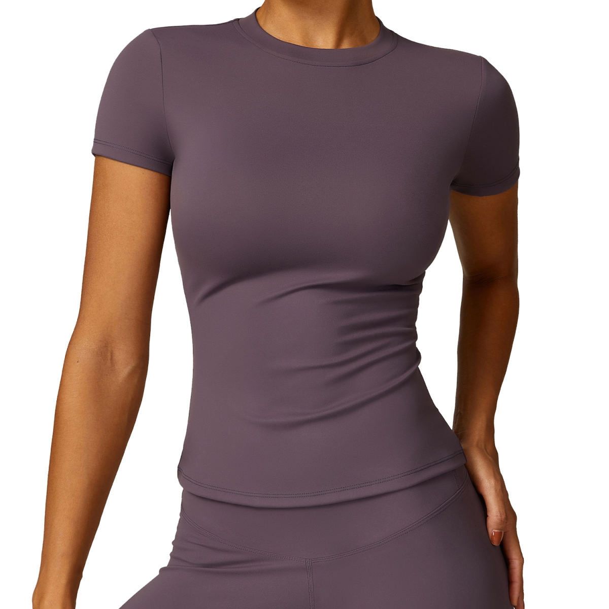 Spring T-shirt Quick-drying Yoga Clothes Short Sleeve Workout Top