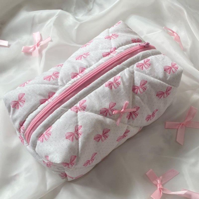 Large Capacity Travel Multifunctional Floral Makeup Bag