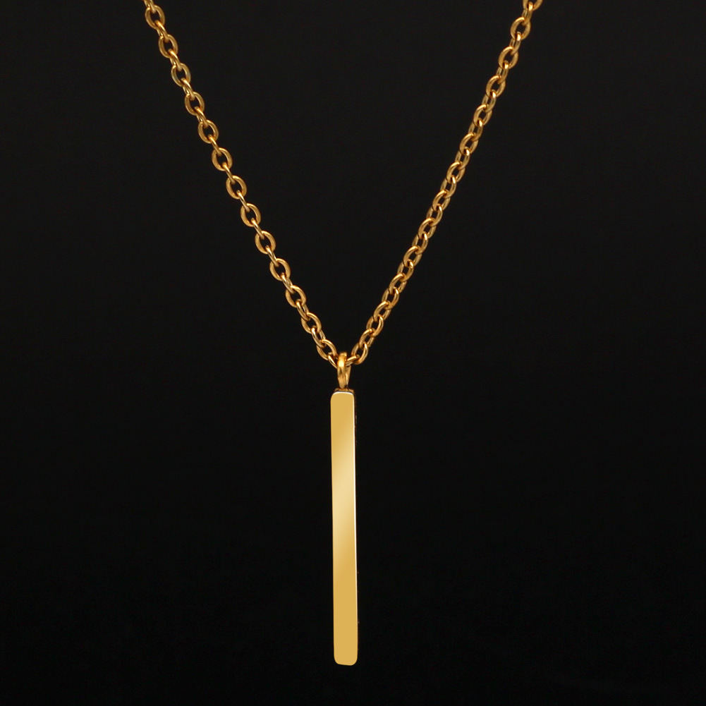 Viking Culture Series Personalized 24 Runes Stainless Steel Gold Pendant Accessories