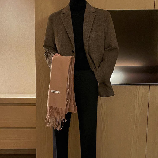 Premium-Feel Casual Winter Thickened Loose-Fit Coat For Men