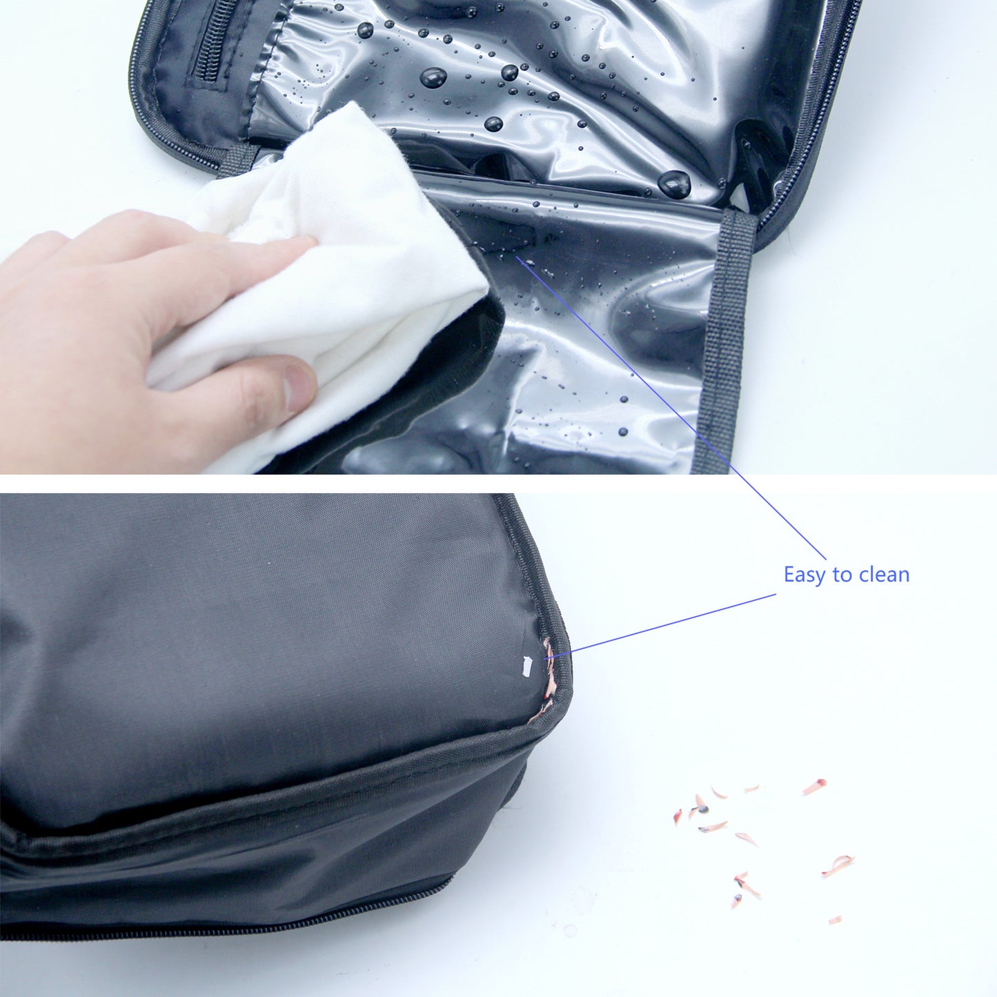 Small Double Layered Makeup Travel Storage Box Makeup Artist