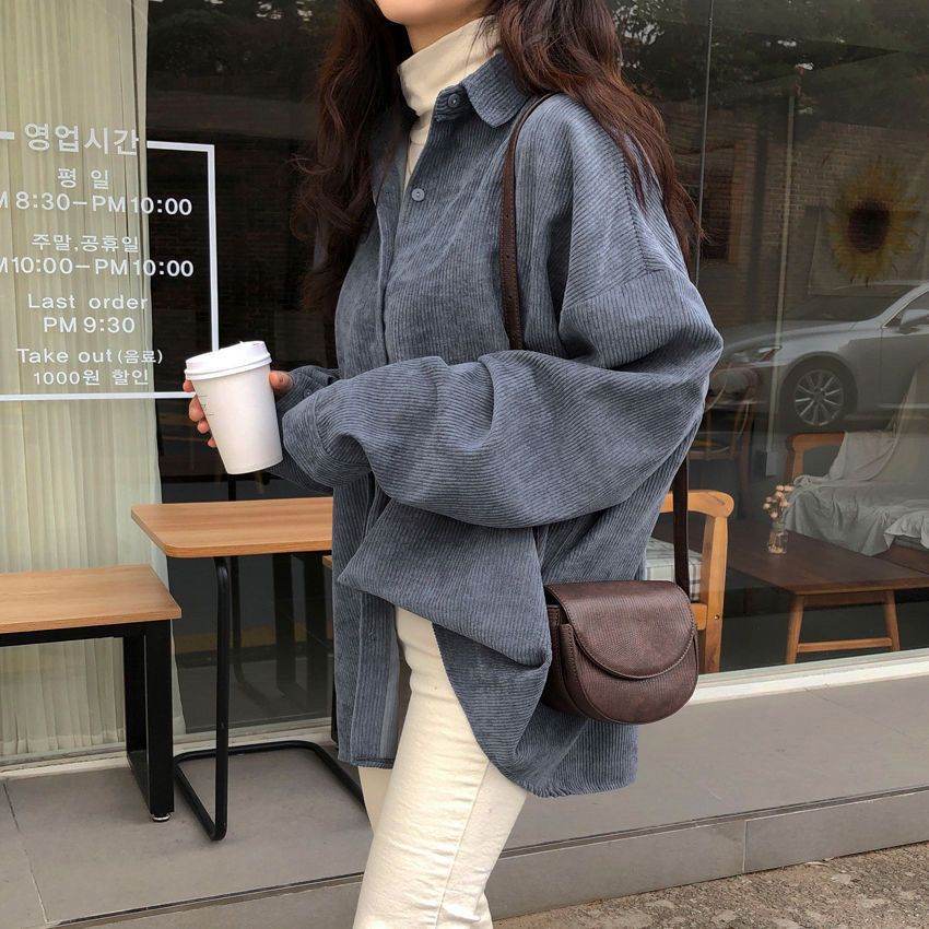 Korean-style Mid-length Batwing-sleeve Versatile Coat