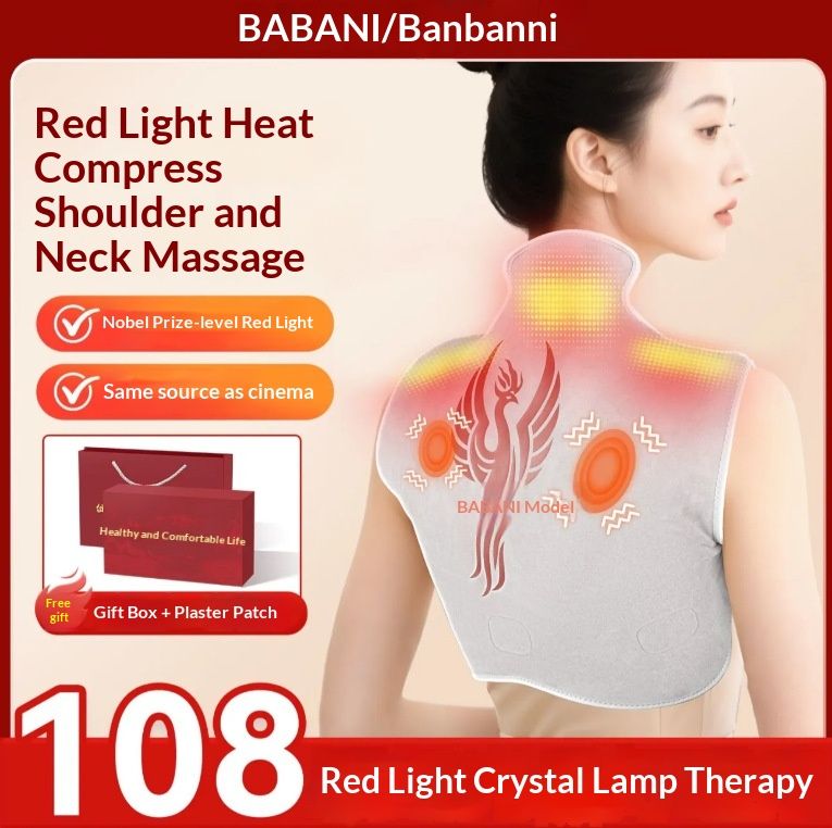 Winter Health Care Electric Heating Shawl, Rechargeable Graphene Heating Shawl, Vibration Massage Neck Protection Shawl, Warm Shawl