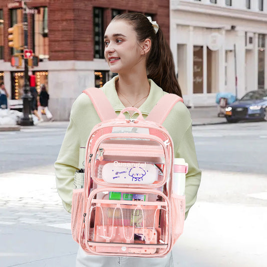 Transparent Storage Best-selling Jelly-style Womens Backpack