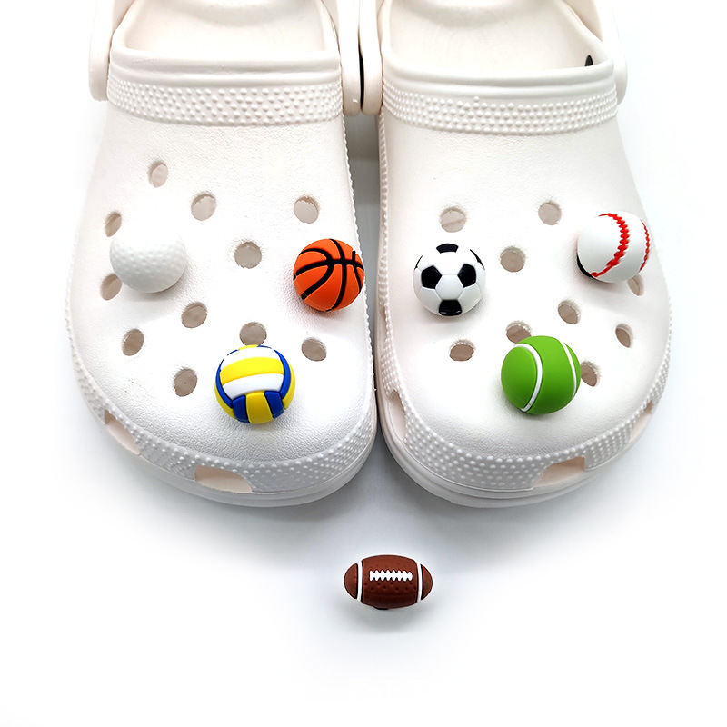 New 3D Ball Hole Shoes Ornaments Accessories Shoes Button