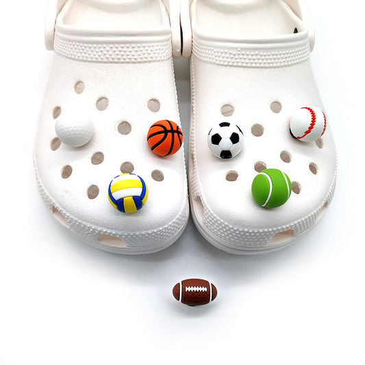 New 3D Ball Hole Shoes Ornaments Accessories Shoes Button