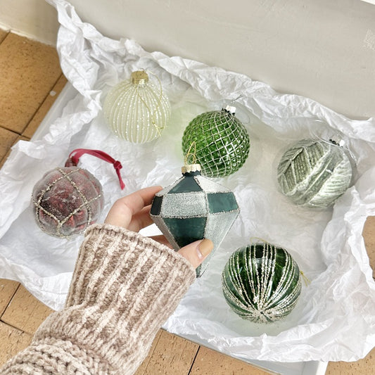 Christmas Decorative Pendant Accessories Ball Handmade