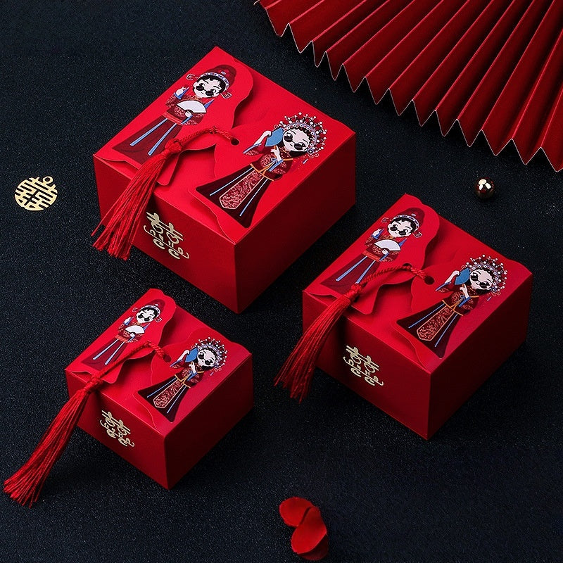 Dedicated Wedding Candy Wedding Gift Packaging Box