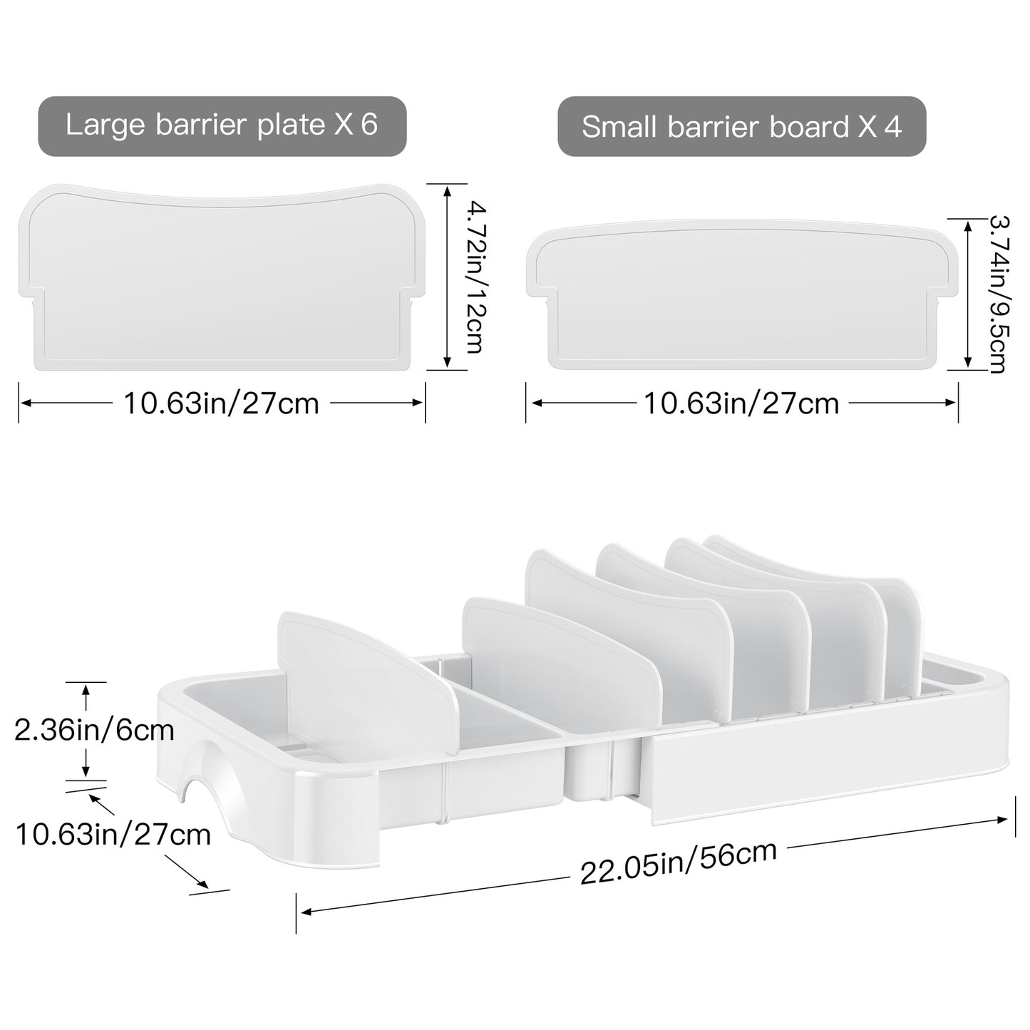 Food Container Lids Storage Organizer Box