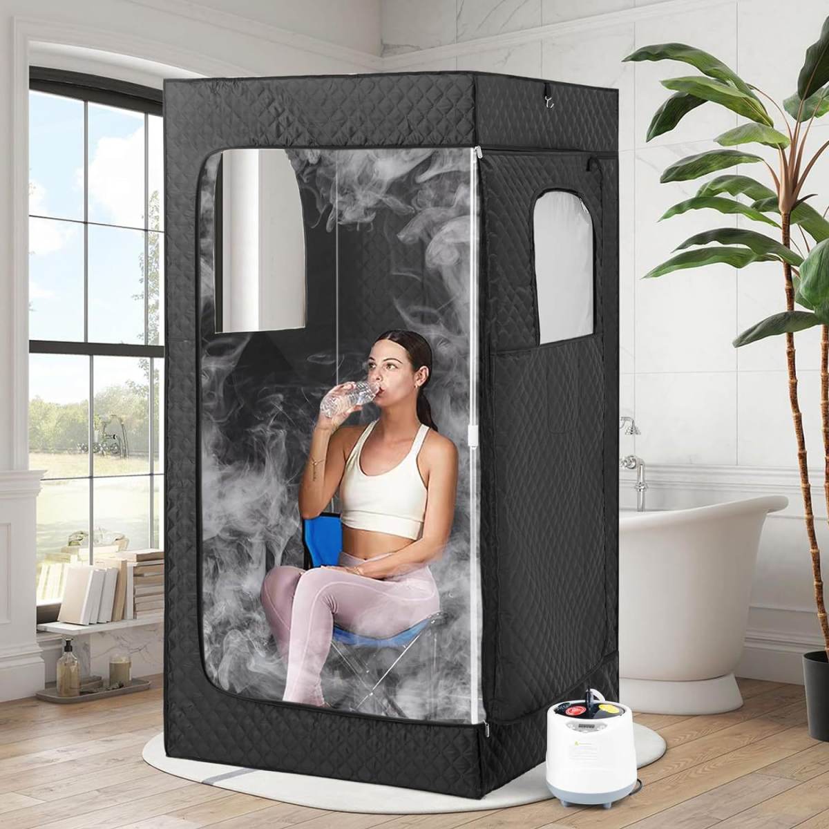 Removable Mobile Sauna Room Stainless Steel Thickened Bracket