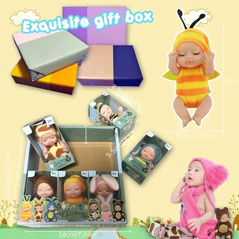 Set Of 6 Princess Dolls In A Gift Box The Perfect Birthday, Holiday, Christmas, Or Halloween Gift For Girls