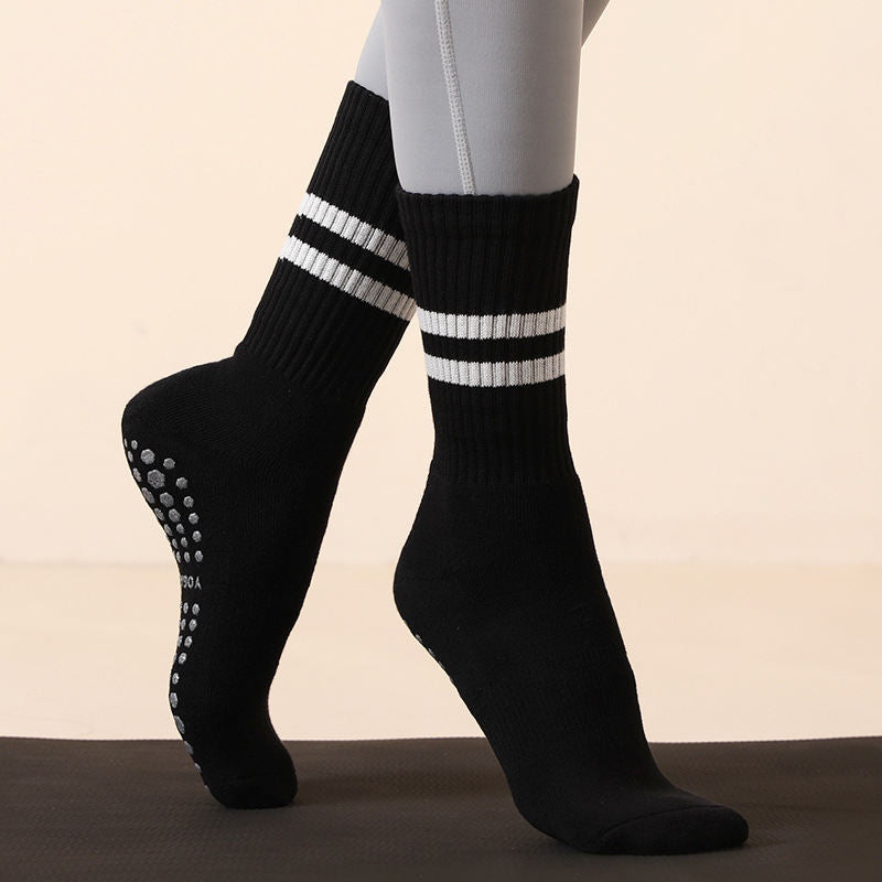 Long Yoga Socks Non-slip Women