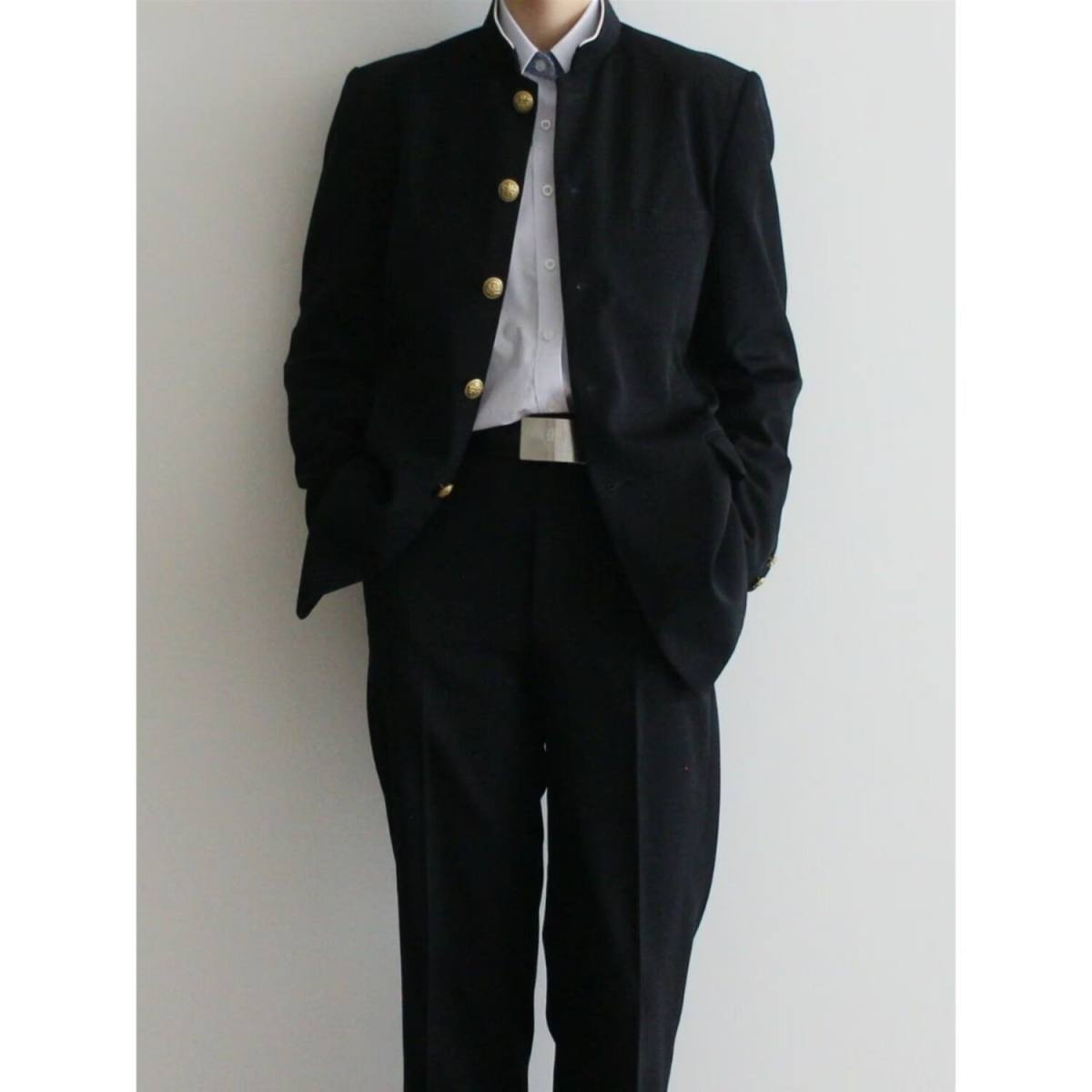 Casual Boy Korean Style Hong Kong Style Long Sleeve Suit College Style