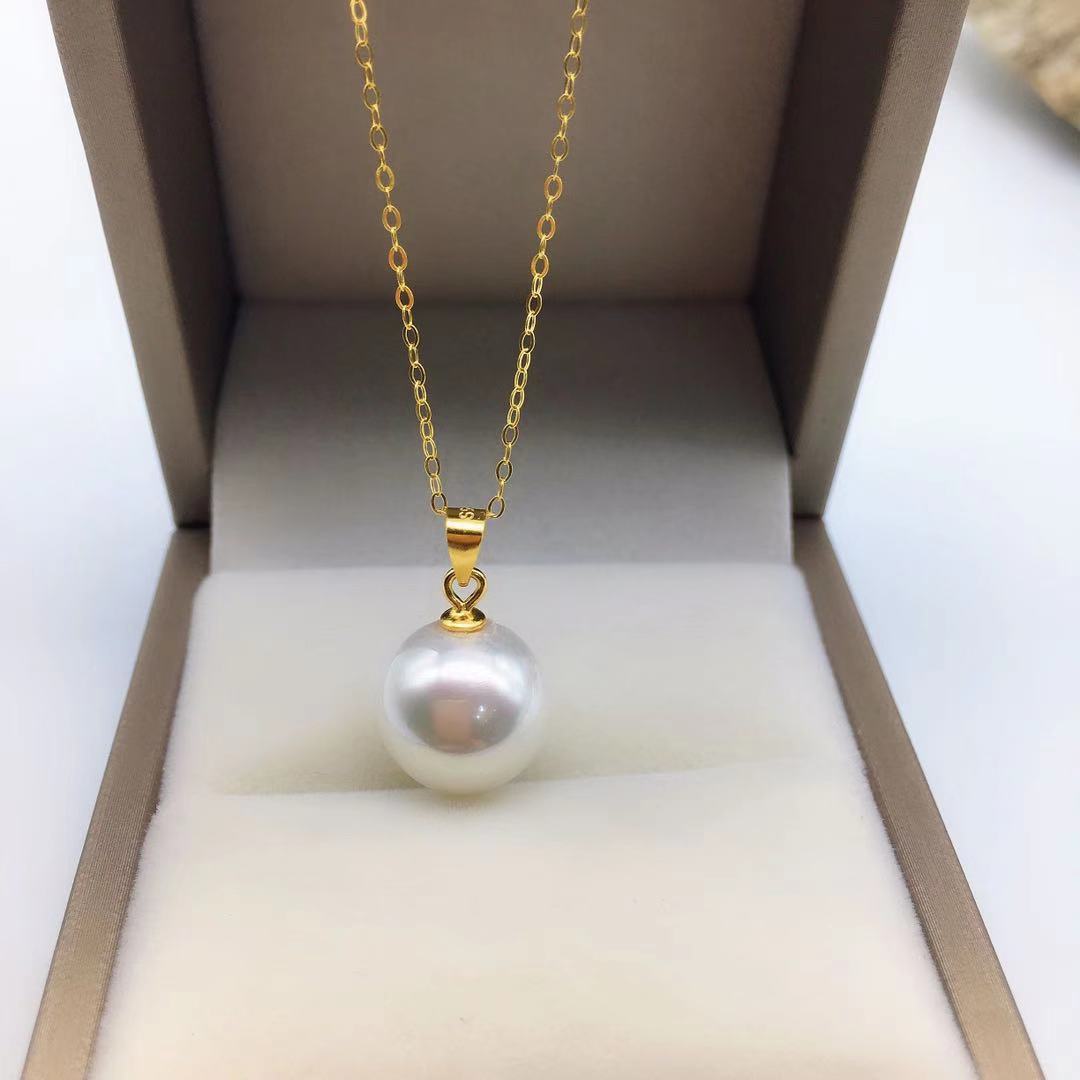 Mabe Pearl Pendant Fashion Clavicle Necklace Gift