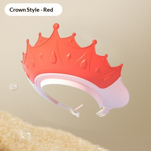 Childrens Hair-Washing Cap Baby Waterproof Bath Cap Newborn Adjustable