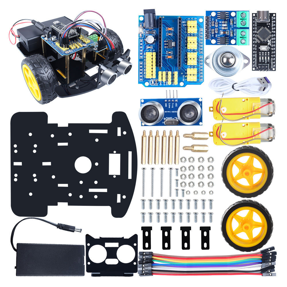Smart Obstacle-Avoidance Car Kit