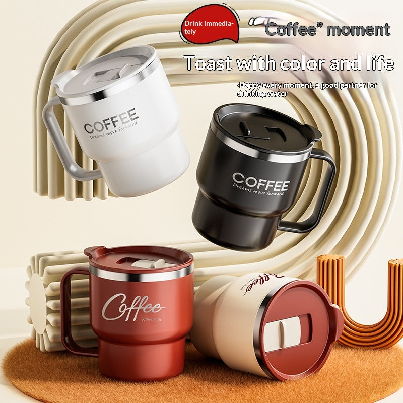 Stainless Steel Insulated Tea Cup - Creative Design Portable Vacuum Insulated Travel Mug