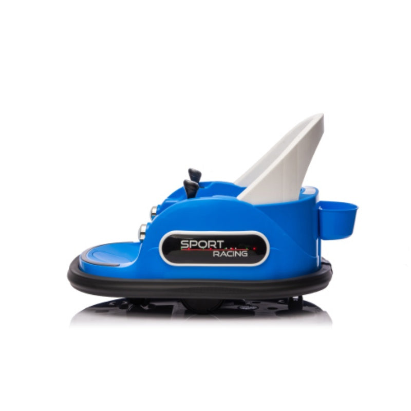 12V Ride On Bumper Car For Kids,electric Car For Kids,1.5-5 Years Old,W Remote Control, LED Lights, Bluetooth & 360 Degree Spin, Vehicle Body With Anti-collision Padding Five-point Safety Belt,2wd
