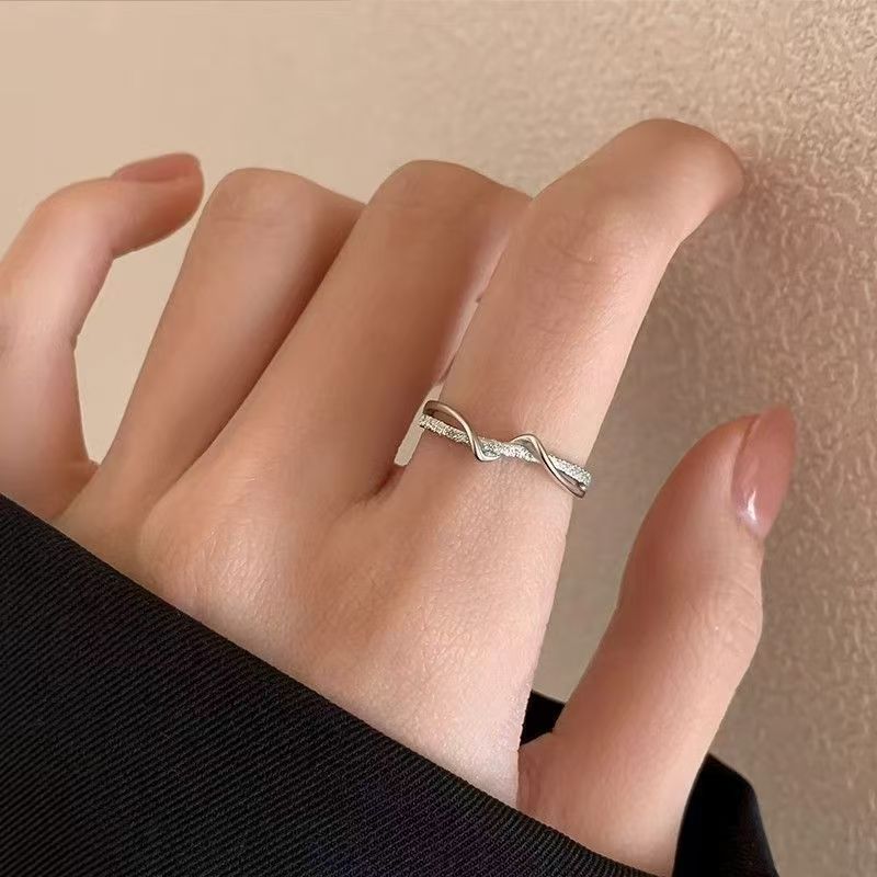 1PC  Beautiful Classic Style Engagement Ring, Exquisite Color, Elegant Bridal Wedding Party Accessory, Perfect Gift Jewelry For Women