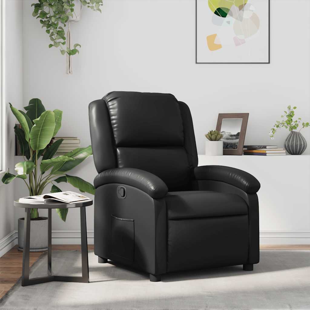 Recliner Chair in Faux Leather   Recliner Chair in Faux Leather   Massage Chair