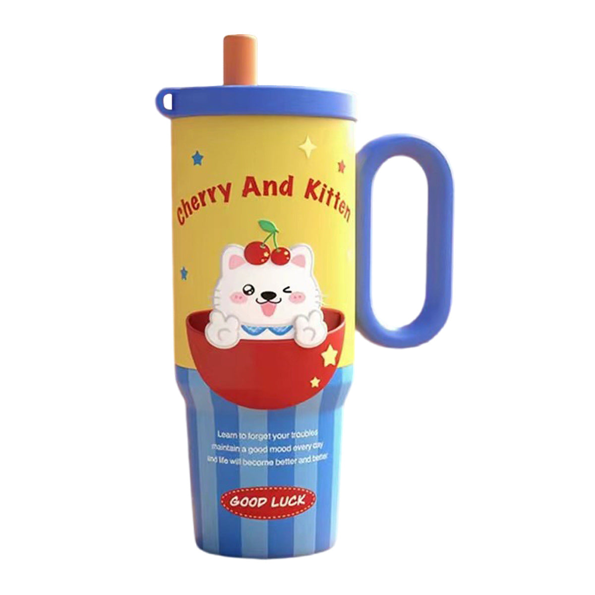 Ice Brew Tumbler Insulated Cup With Tea Infuser Cold Proof Straw Lid