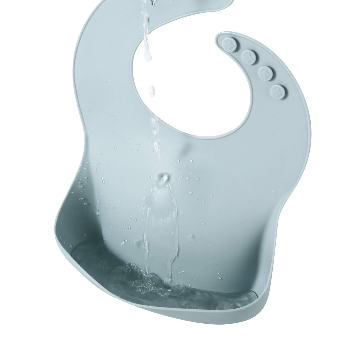 Soft Silicone Baby Bibs - Waterproof, Adjustable & BPA-Free For Infants & Toddlers 10-72 Months, Unisex Feeding Essentials In 7 Colors