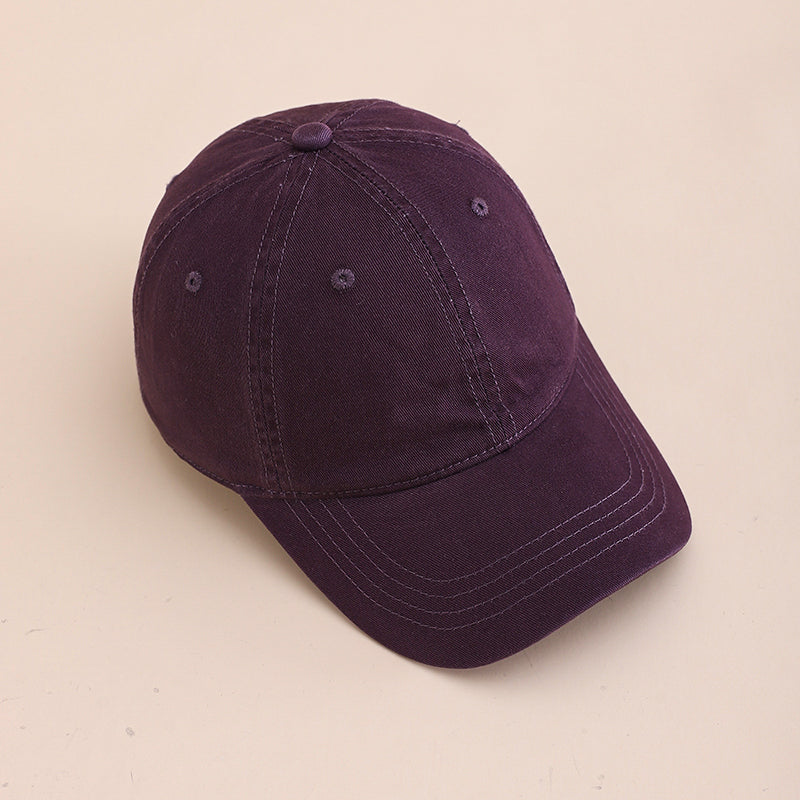 New Men's And Women's Solid-color Light Board Fashion And Simplicity Style Adjustable Baseball Cap Suitable For Outdoor Outings And Daily Commuting Outfits