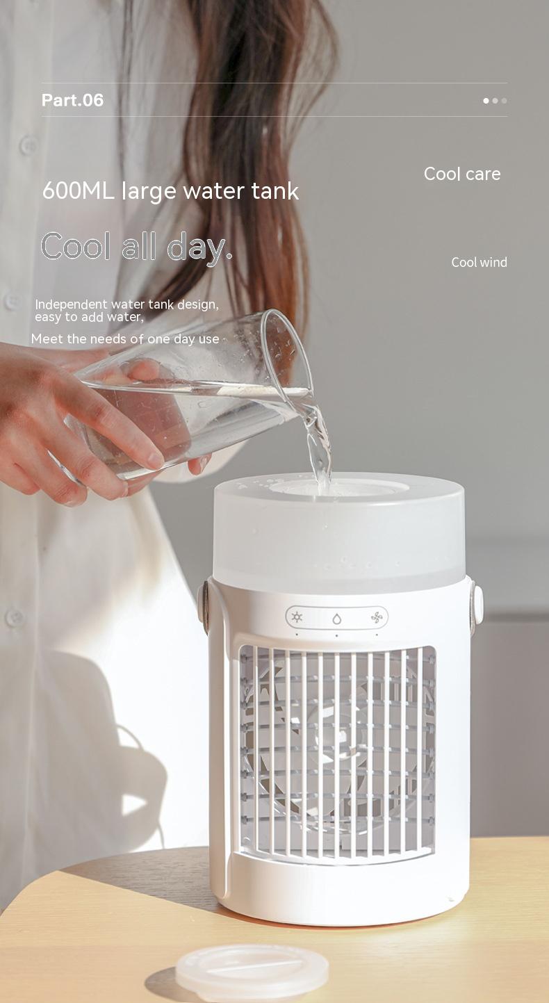 Rechargeable Desktop Wind Atomization Cooling Little Fan